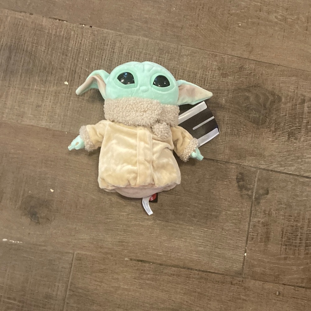 Baby Yoda the Child Plush 8 Inches Tall.  Like New with Tag.